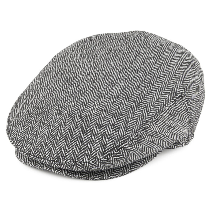 Black Corduroy Fiddler Cap