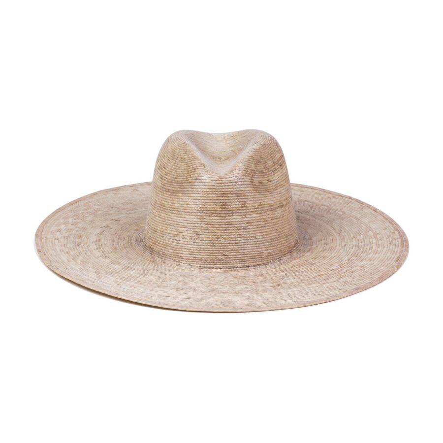 Palm Leaf Wide Brim Fedora Hat