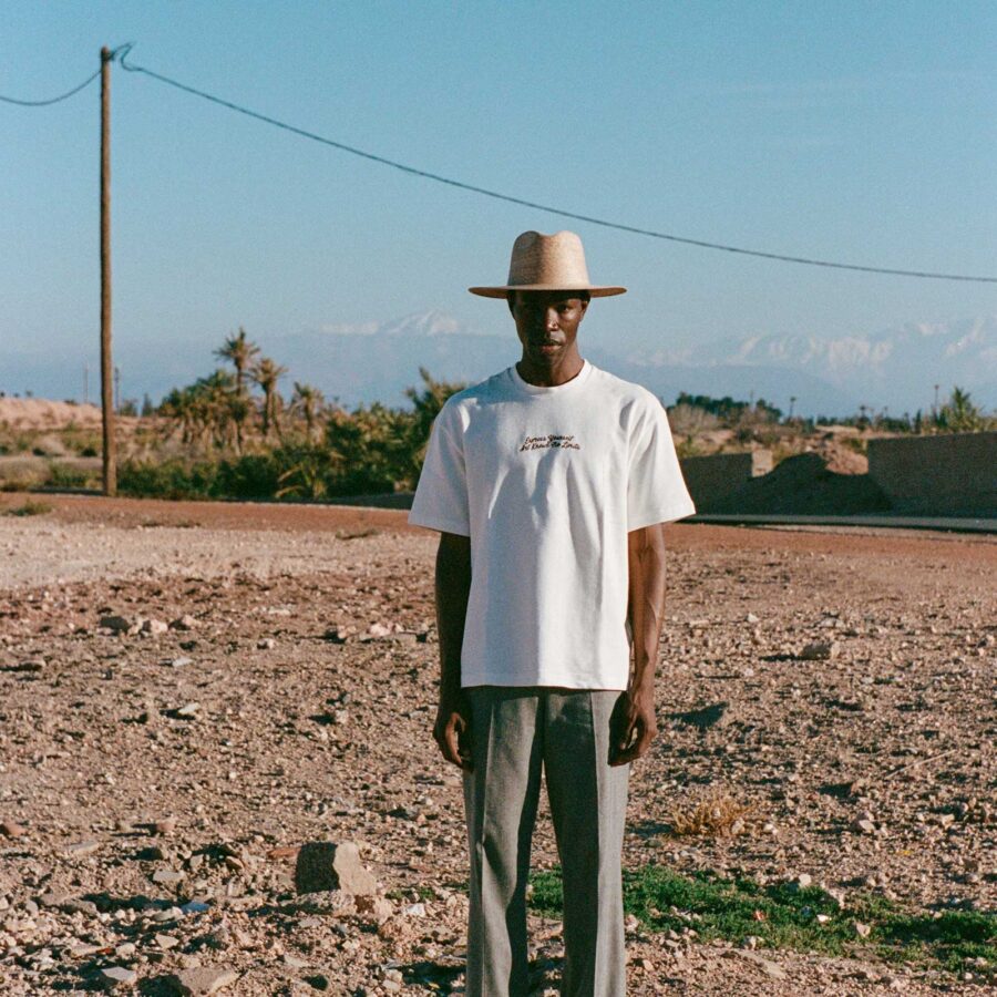 Natural Palm Leaf Fedora Hat